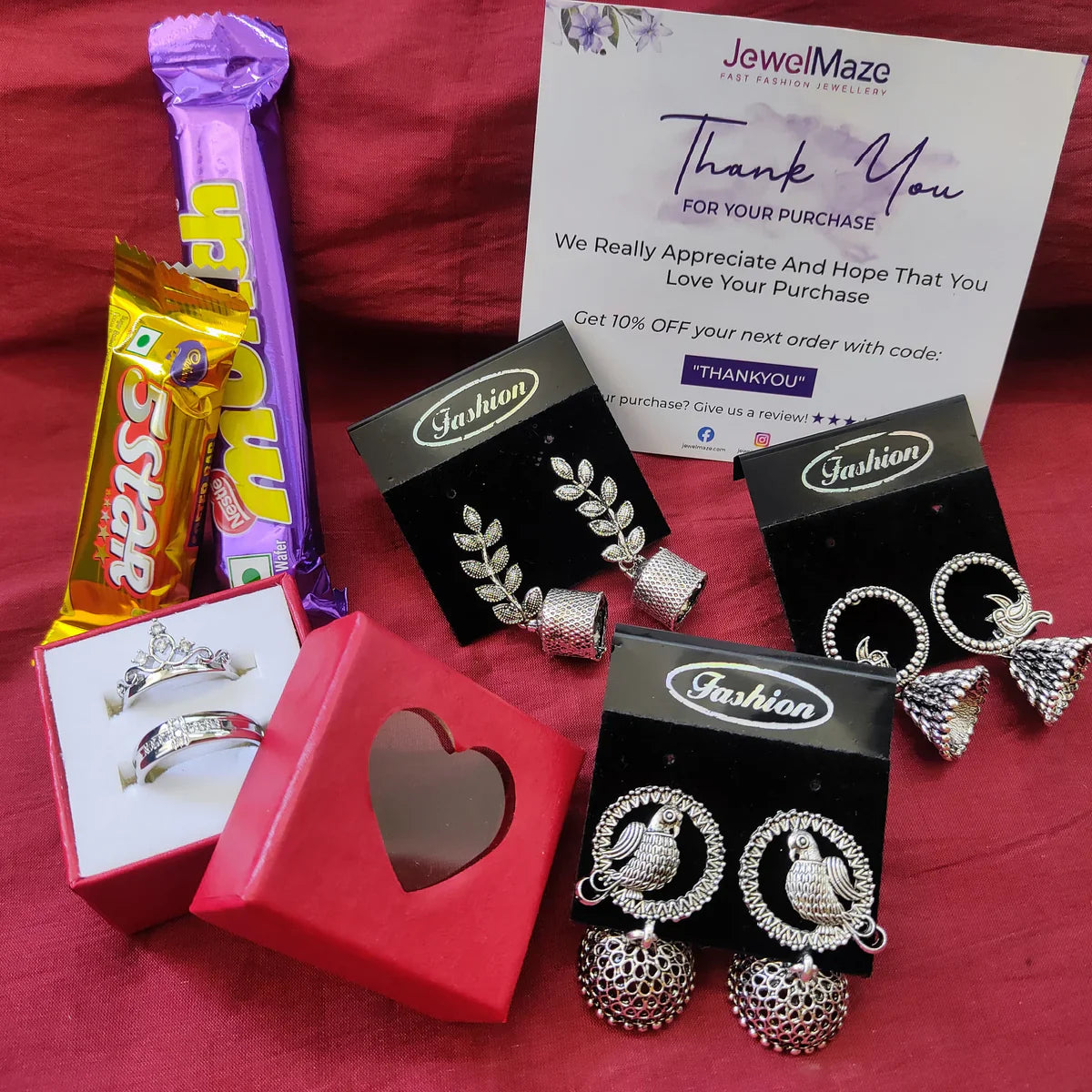 Set of 5 Earrings Combo