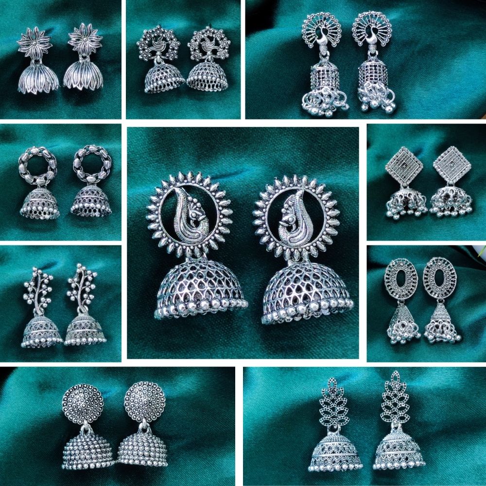 Set of 10 Earrings Combo