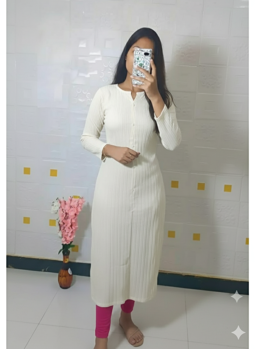 3 kurti 3 jeggings set