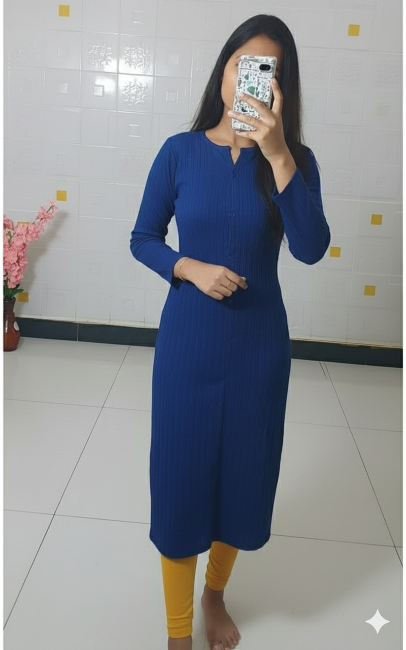 3 kurti 3 jeggings set