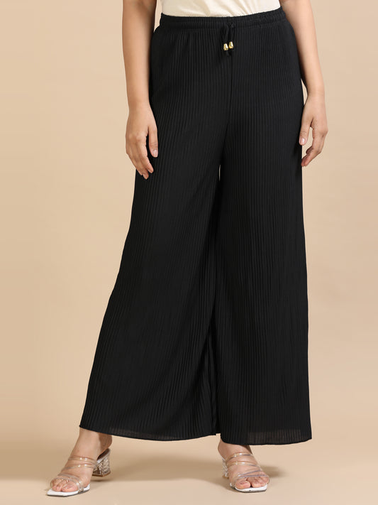 3 Popcorn palazzo pants  ( BIG SIZE )