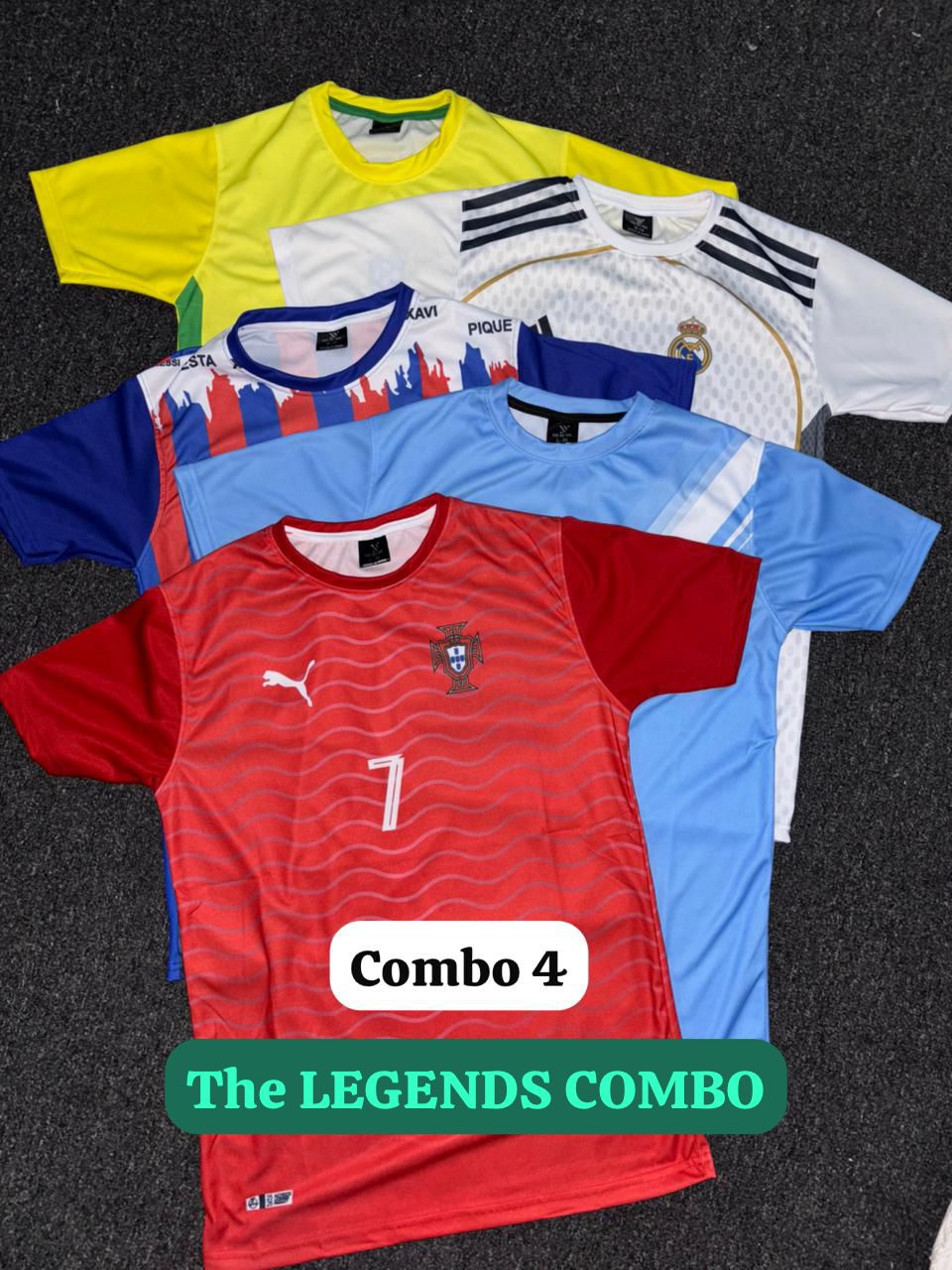 Combo offer 5 Football jersey