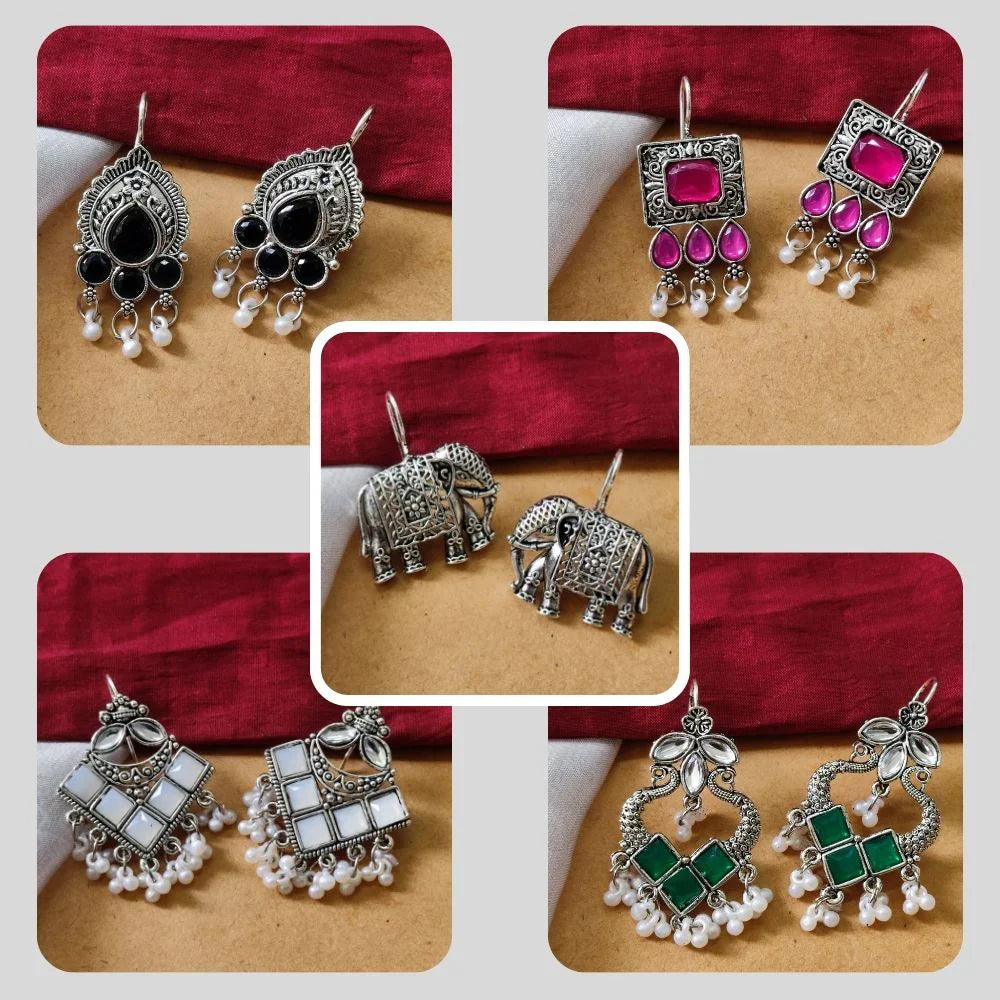Set of 7 Earrings Combo