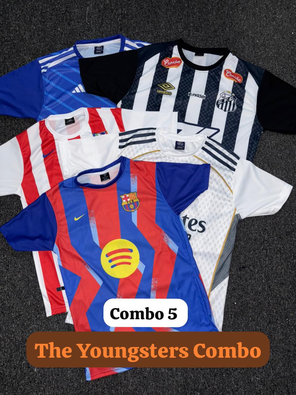 Combo offer 5 Football jersey