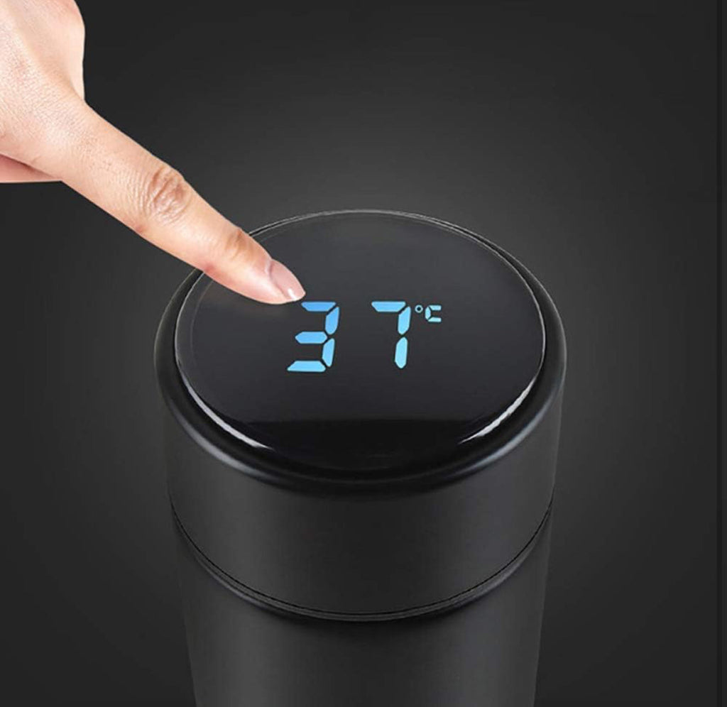 Smart Water Bottle with LED Temperature Display Bottle