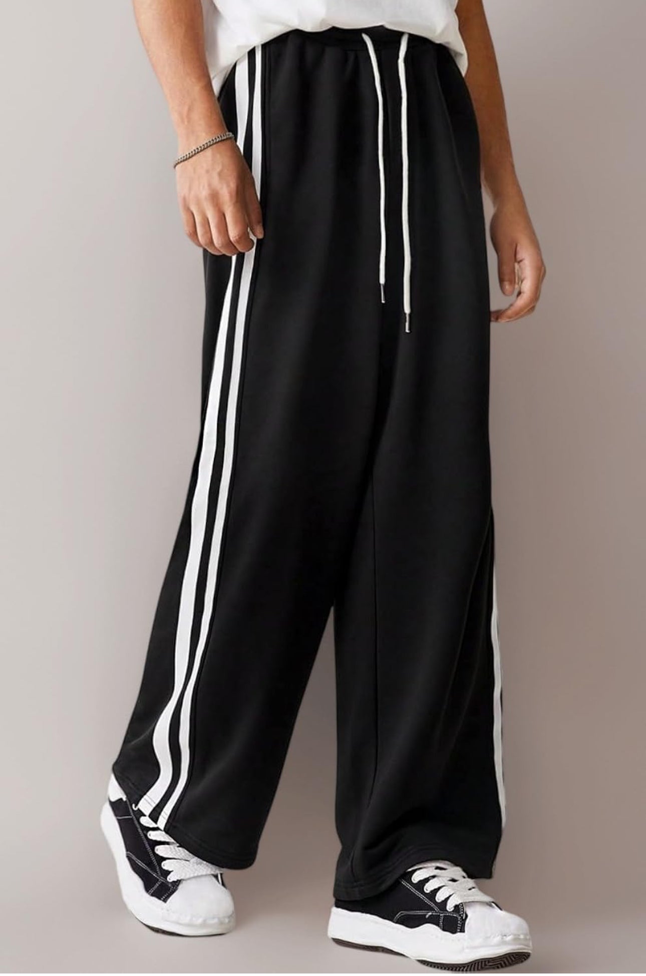 Baggy track pants
