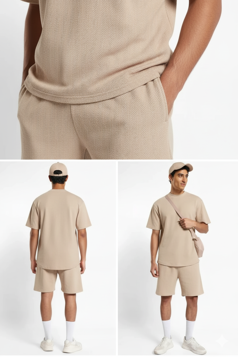 3 Sets Oversized Klaeinn  Co-ord Set