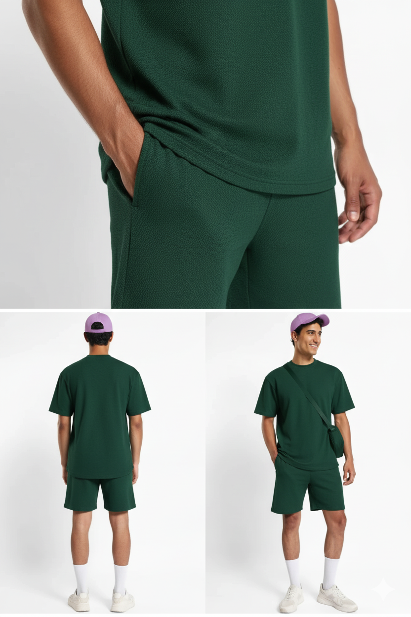 3 Sets Oversized Klaeinn  Co-ord Set