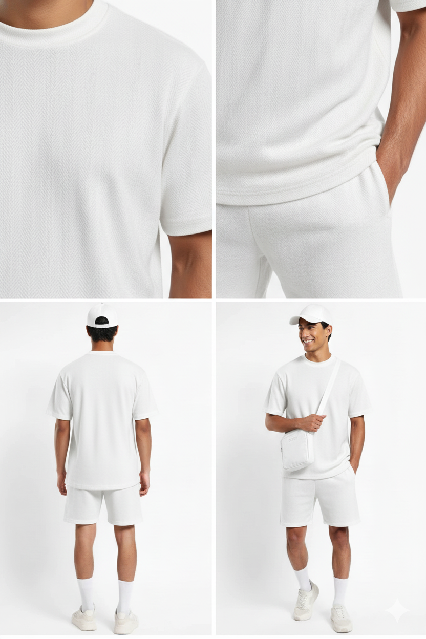 3 Sets Oversized Klaeinn  Co-ord Set