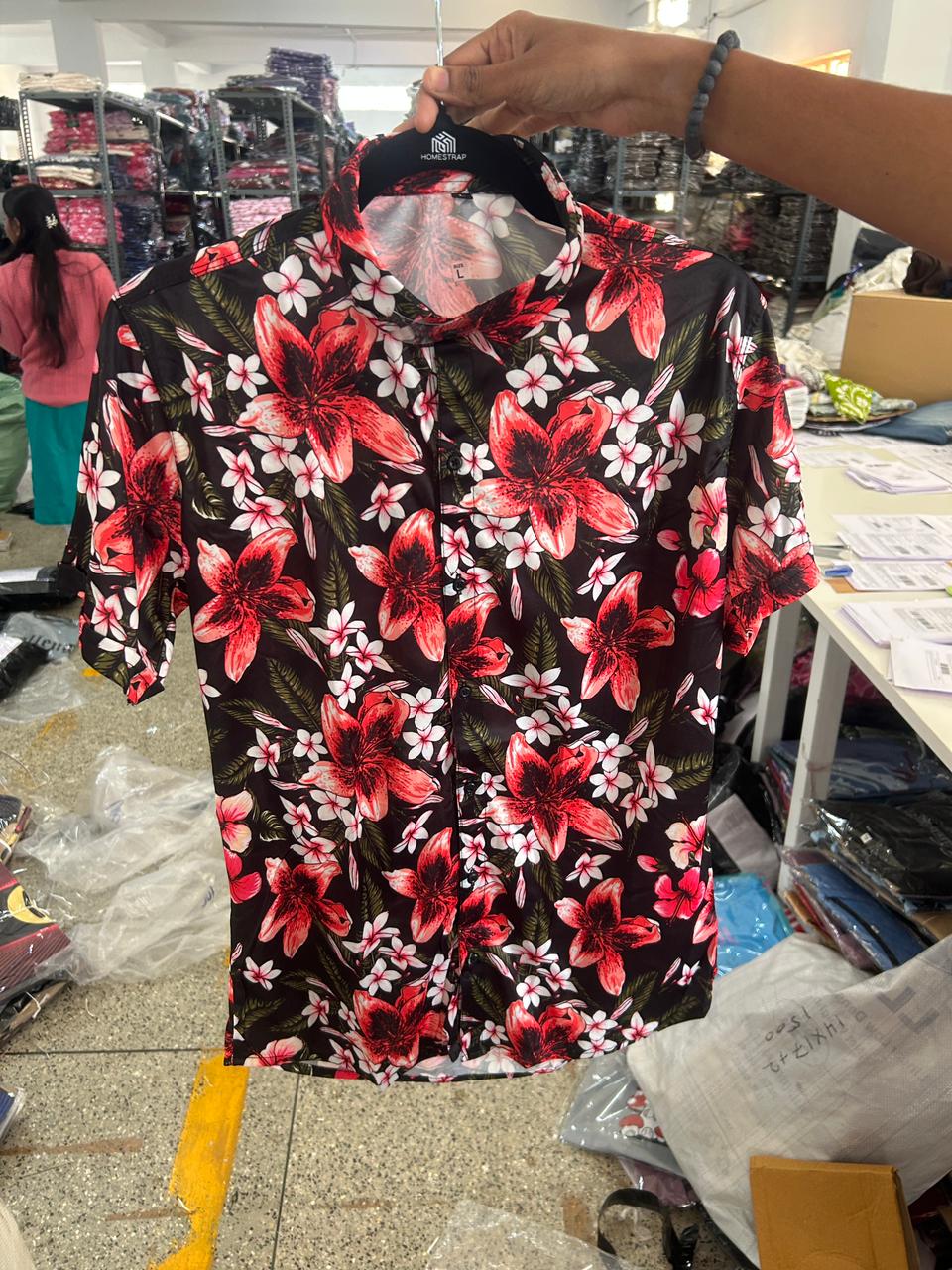 4 Mens Printed shirt (Random design)