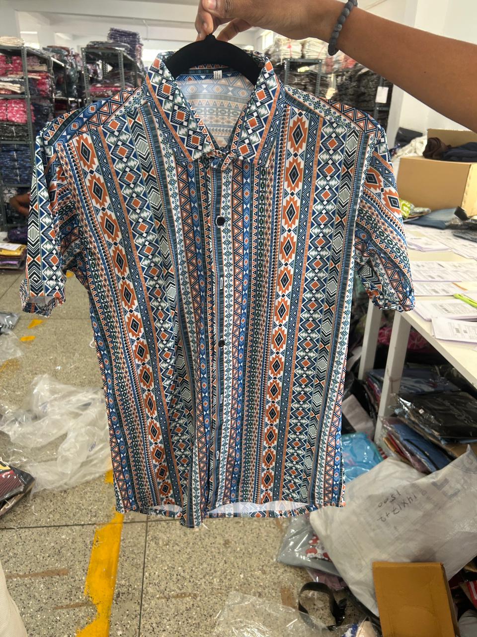 4 Mens Printed shirt (Random design)