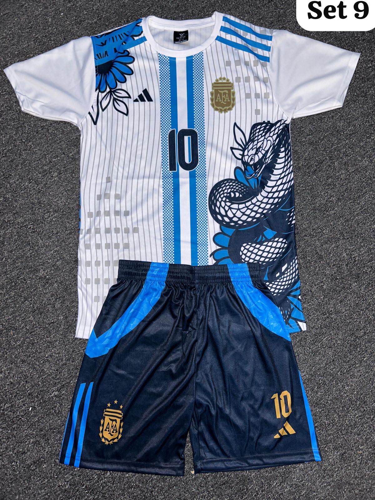 Football jersey + shorts combo