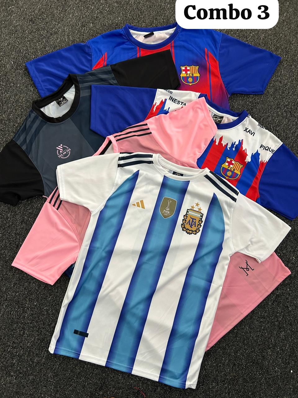 Combo offer 5 Football jersey