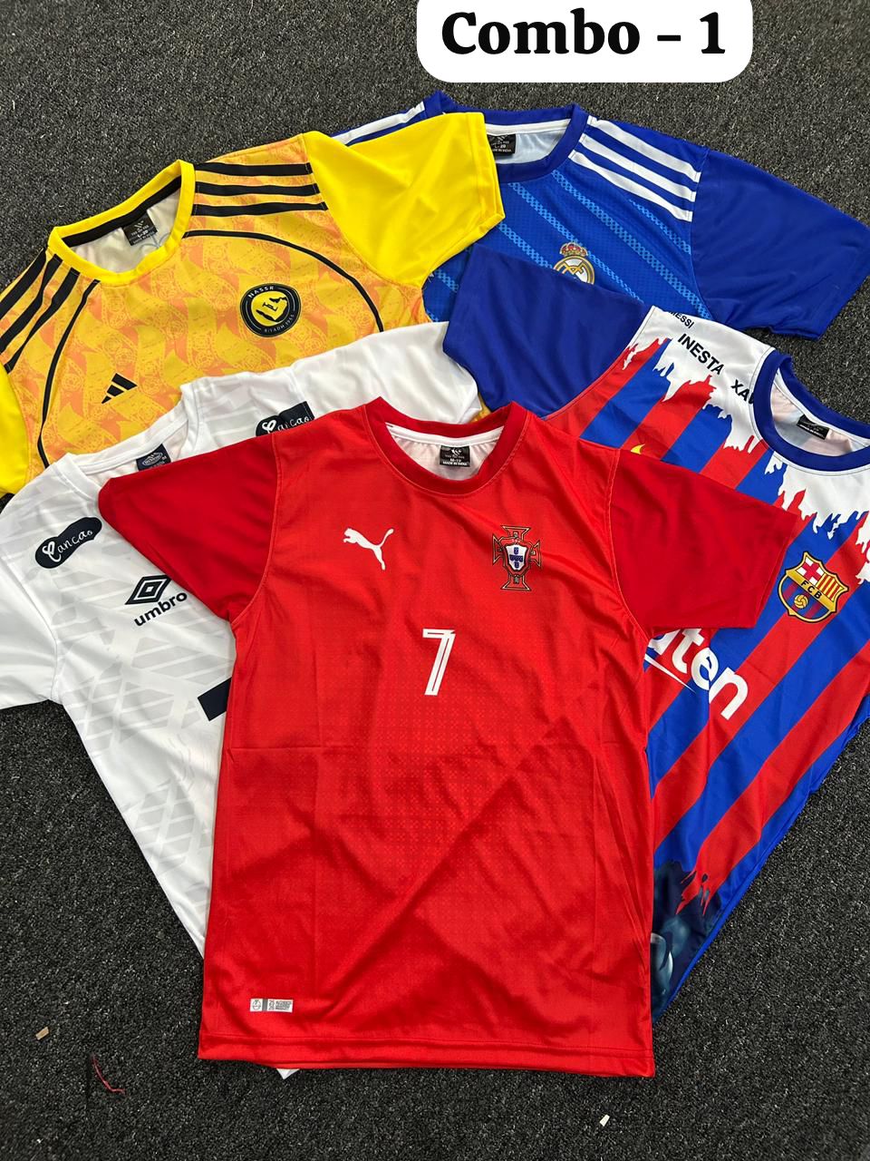 Combo offer 5 Football jersey