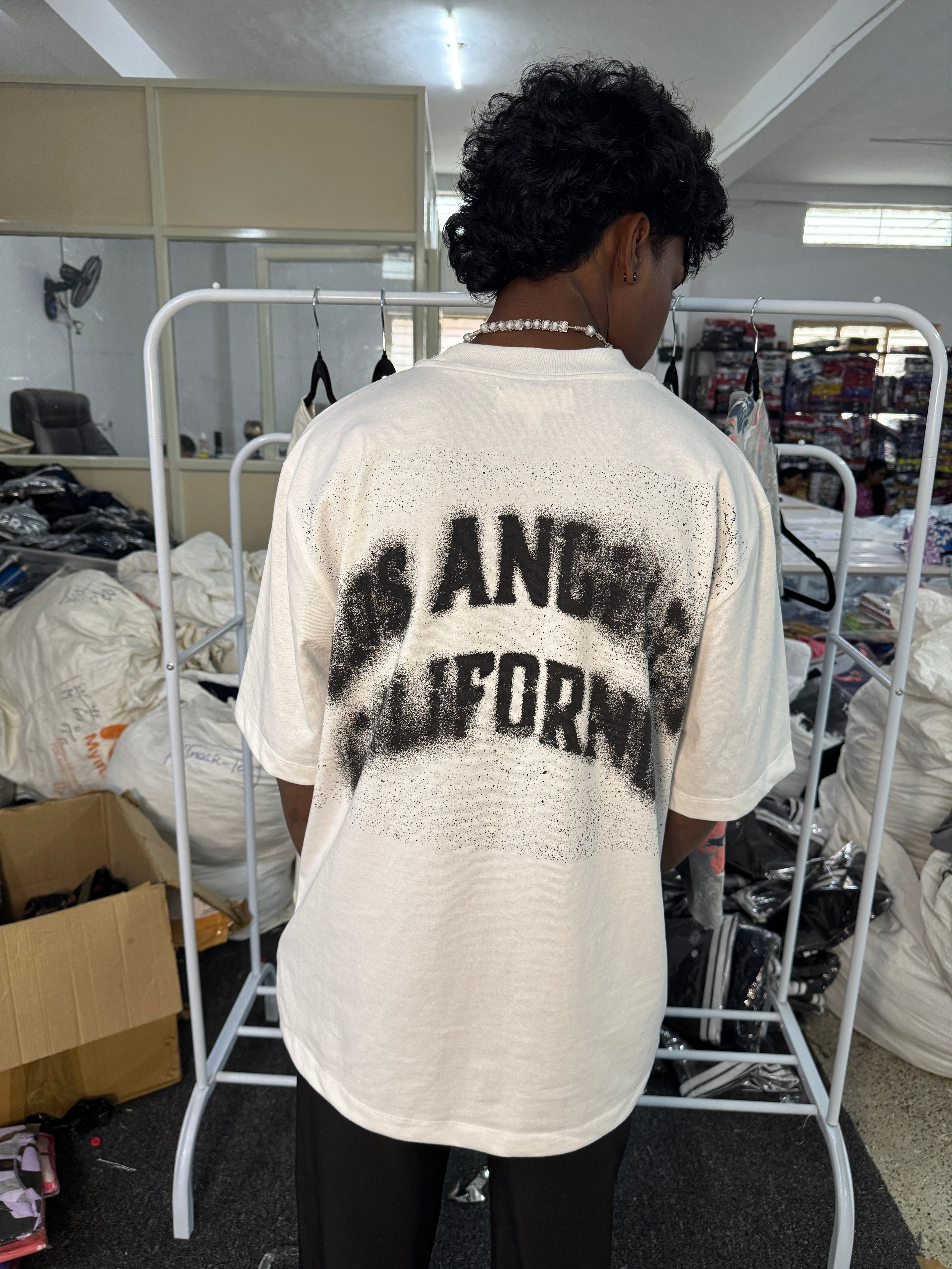 2 Drop Shoulder T shirt ( Random designs only )