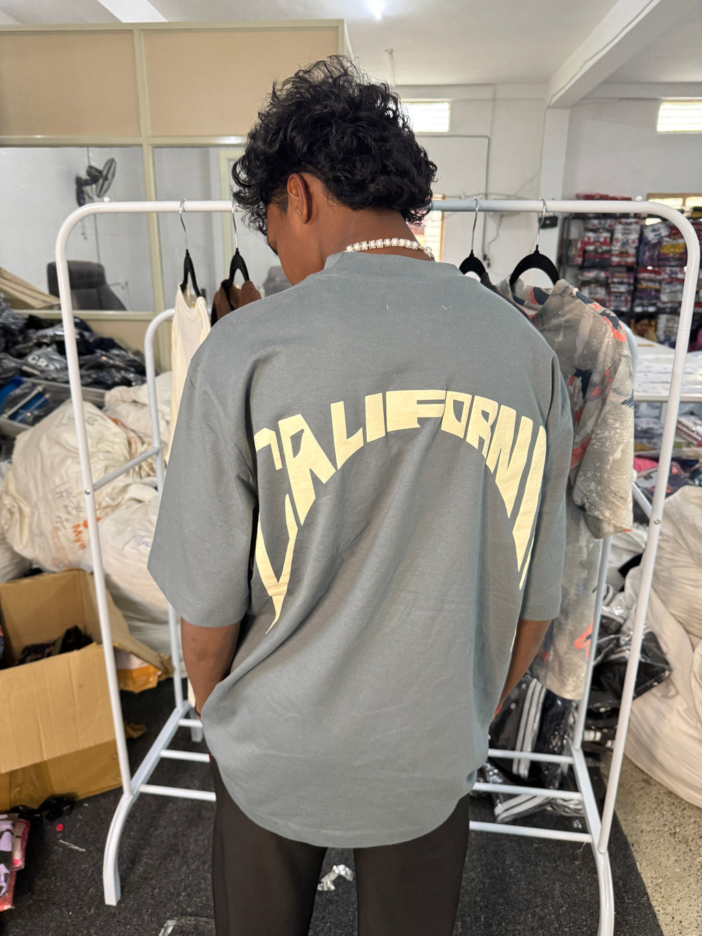 2 Drop Shoulder T shirt ( Random designs only )