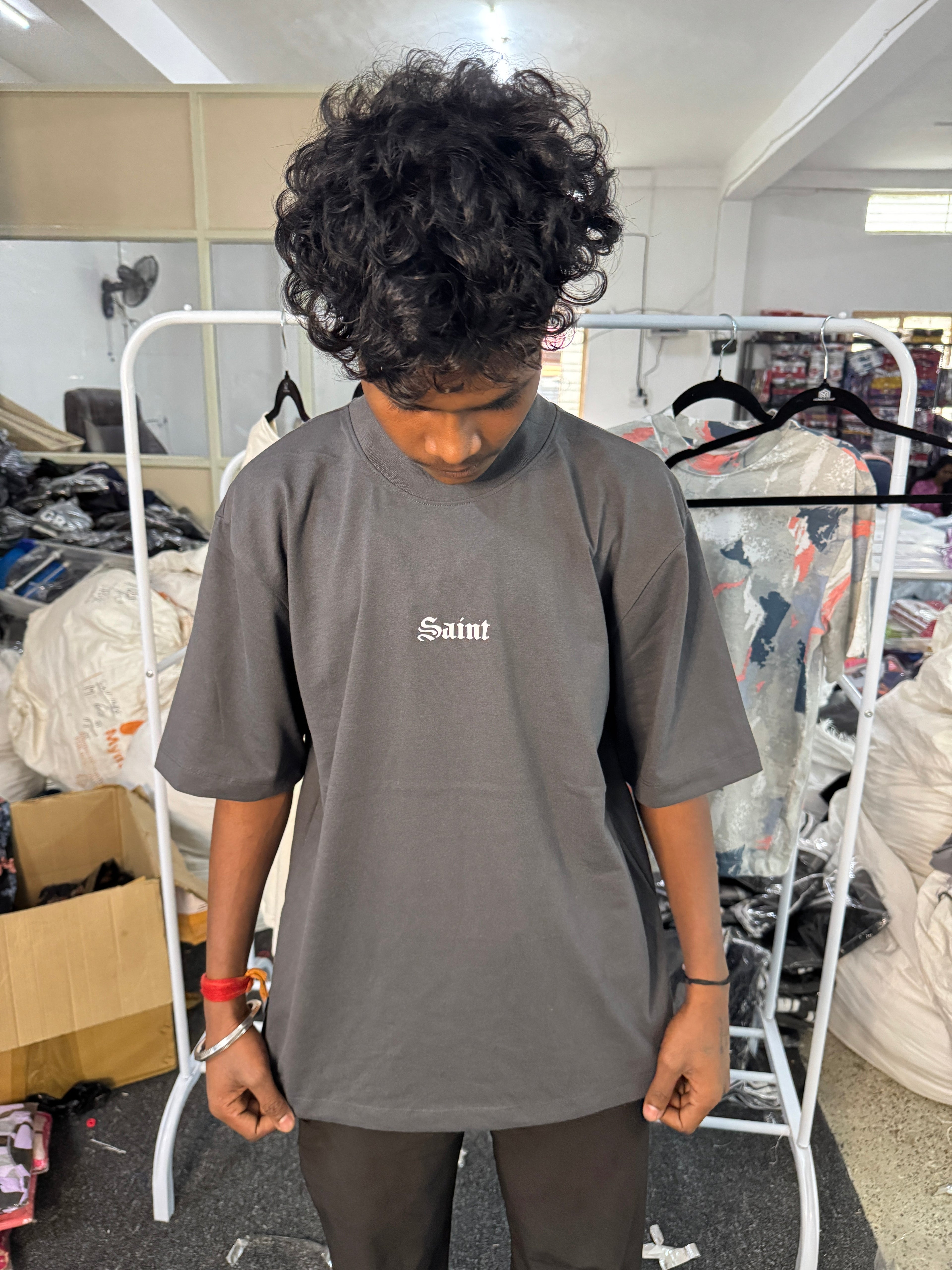 2 Drop Shoulder T shirt ( Random designs only )