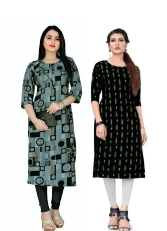 6 Crep kurti