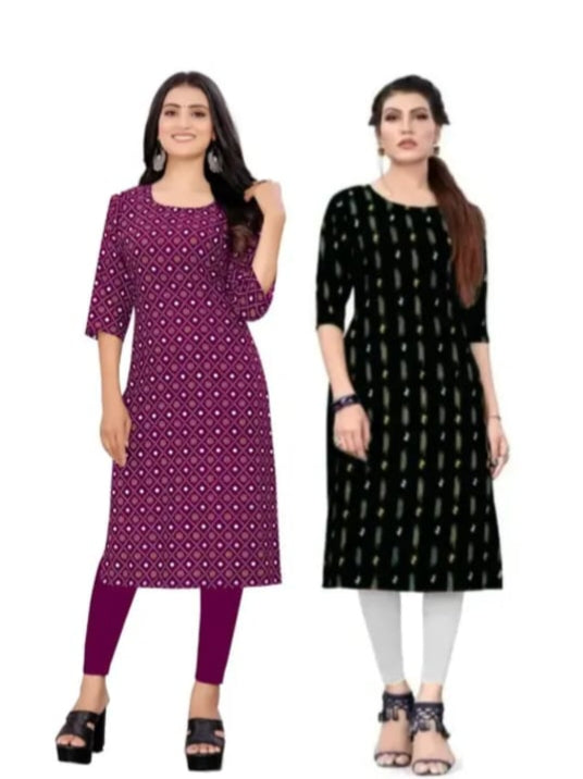 6 Crep kurti