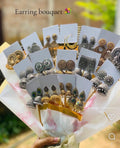Bouquet for her (Pack of 15 earrings )