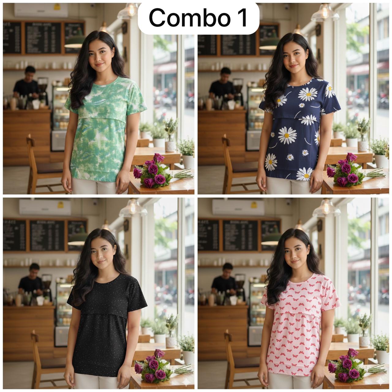 4 Feeding tshirt combo