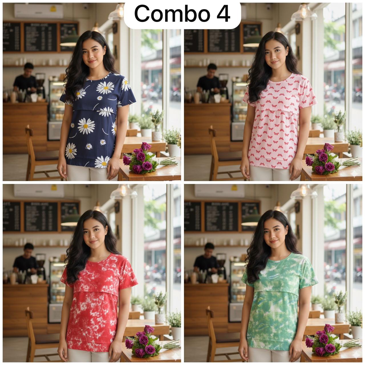 4 Feeding tshirt combo