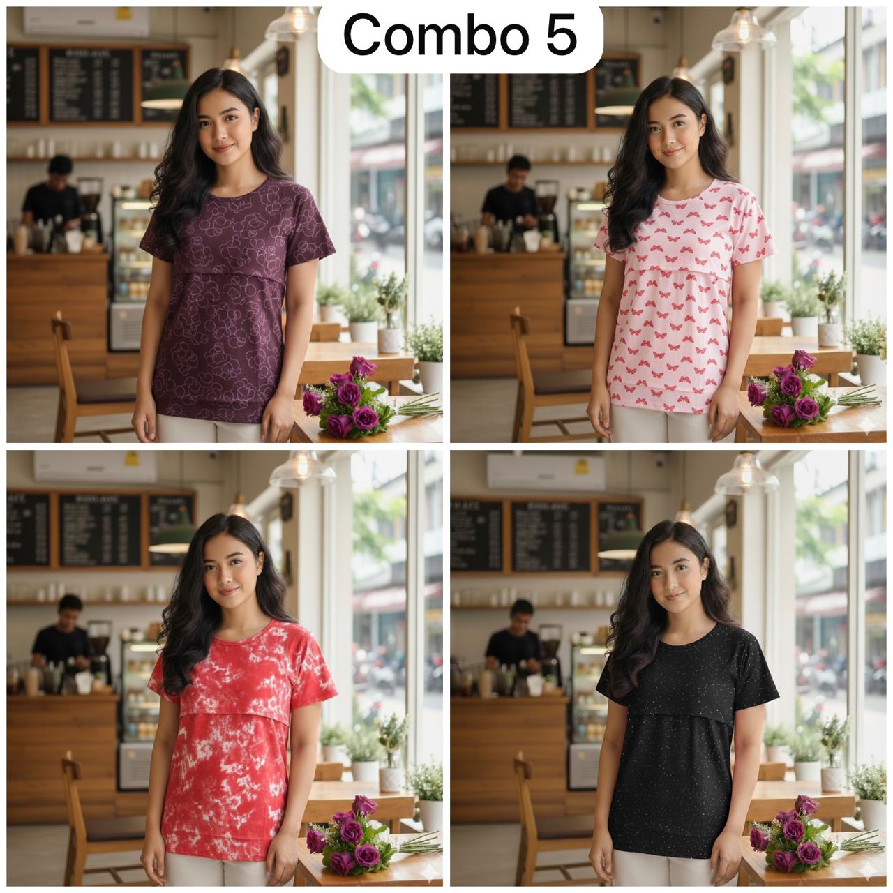 4 Feeding tshirt combo