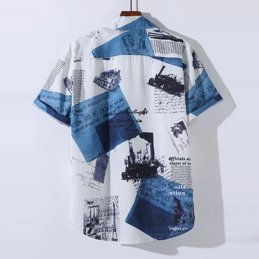5 Men's Rayon Shirt - Summer Button Down Shirts | Half Sleeve Printed |Formal |Casual Stylish (Available in Plus Size and Combo Pack of 5)