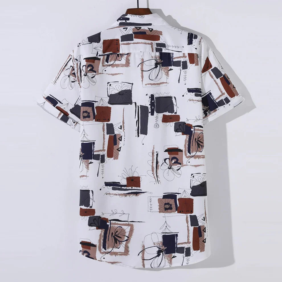 5 Men's Rayon Shirt - Summer Button Down Shirts | Half Sleeve Printed |Formal |Casual Stylish (Available in Plus Size and Combo Pack of 5)