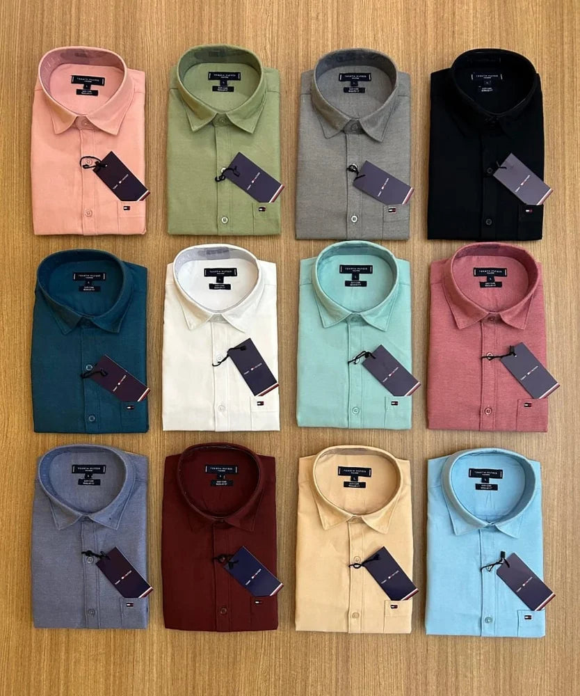 4 Cotton Shirt Combo Offer