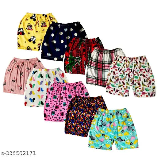 12 piece Boys & Girls Shorts Combo