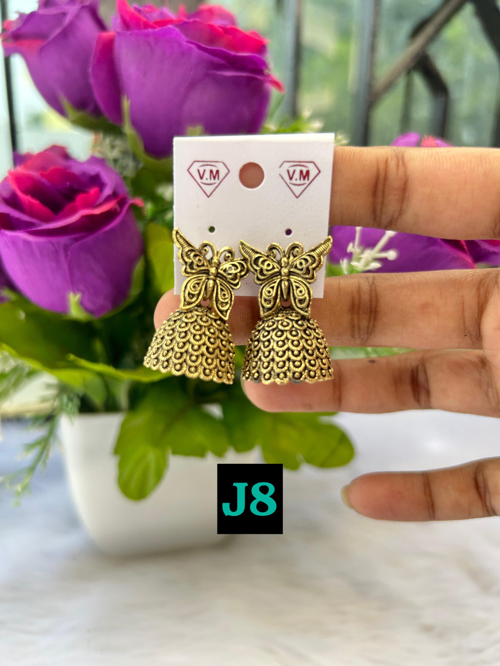 Shahi Combo of 15 Designer Jhumkas