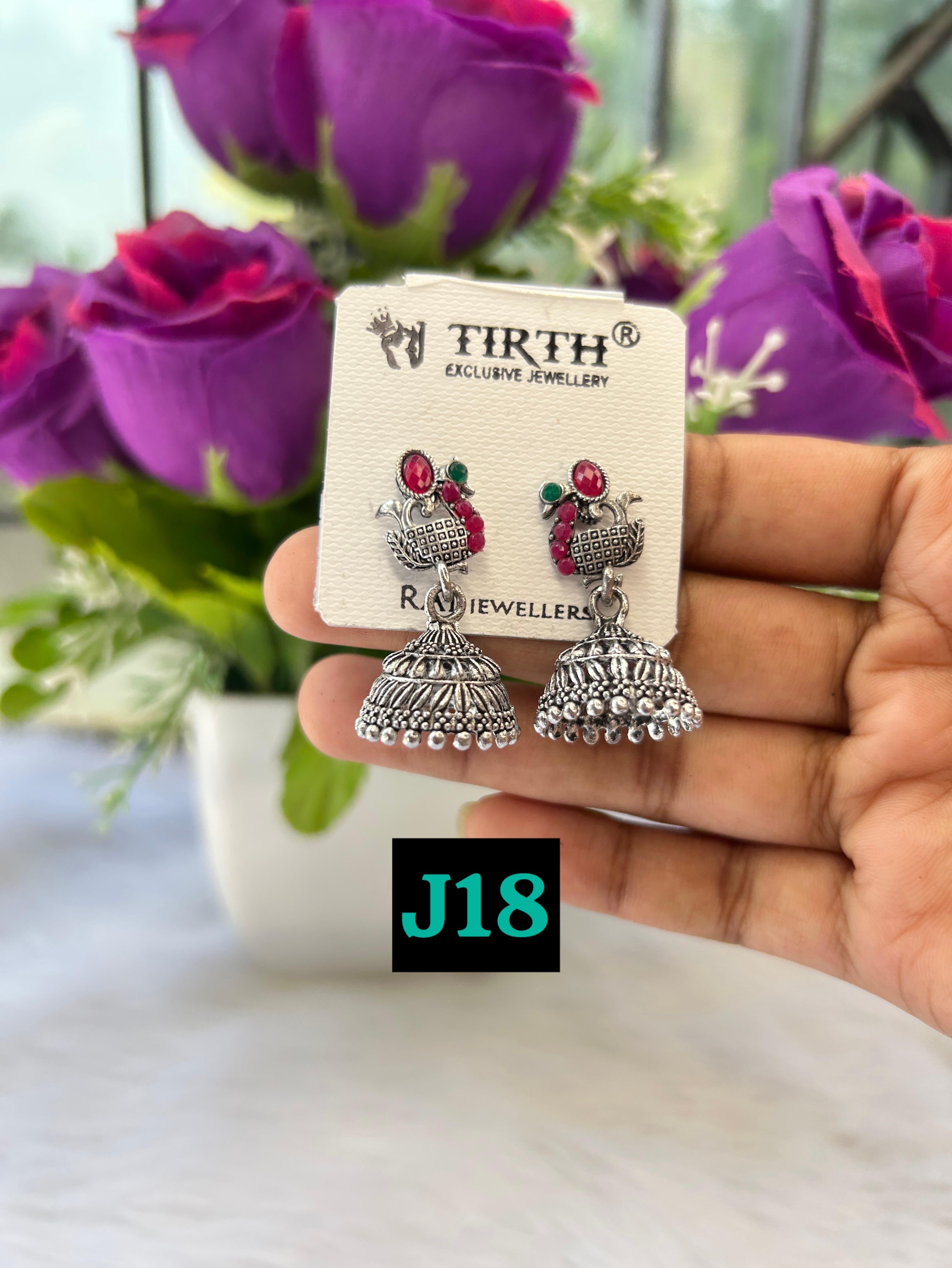 Shahi Combo of 15 Designer Jhumkas