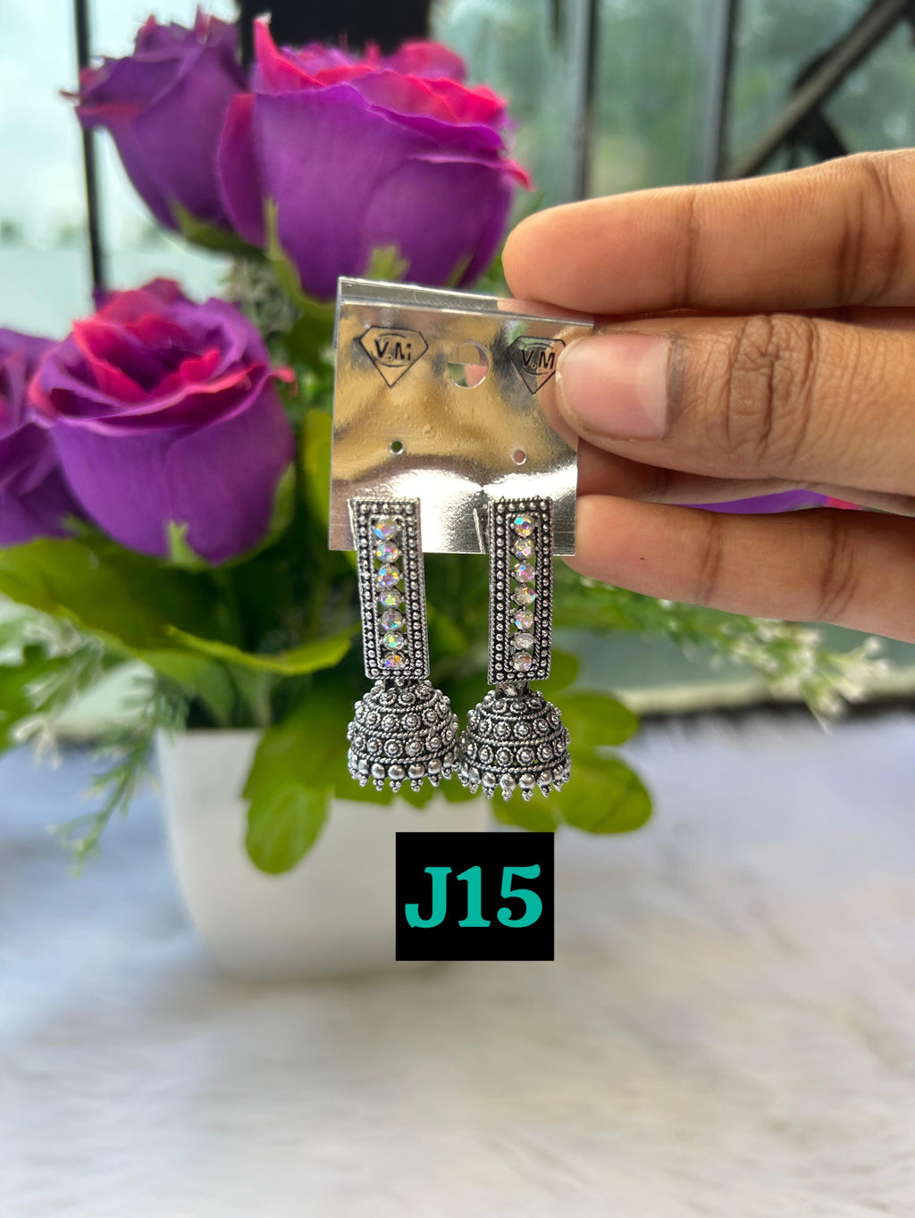 Shahi Combo of 15 Designer Jhumkas