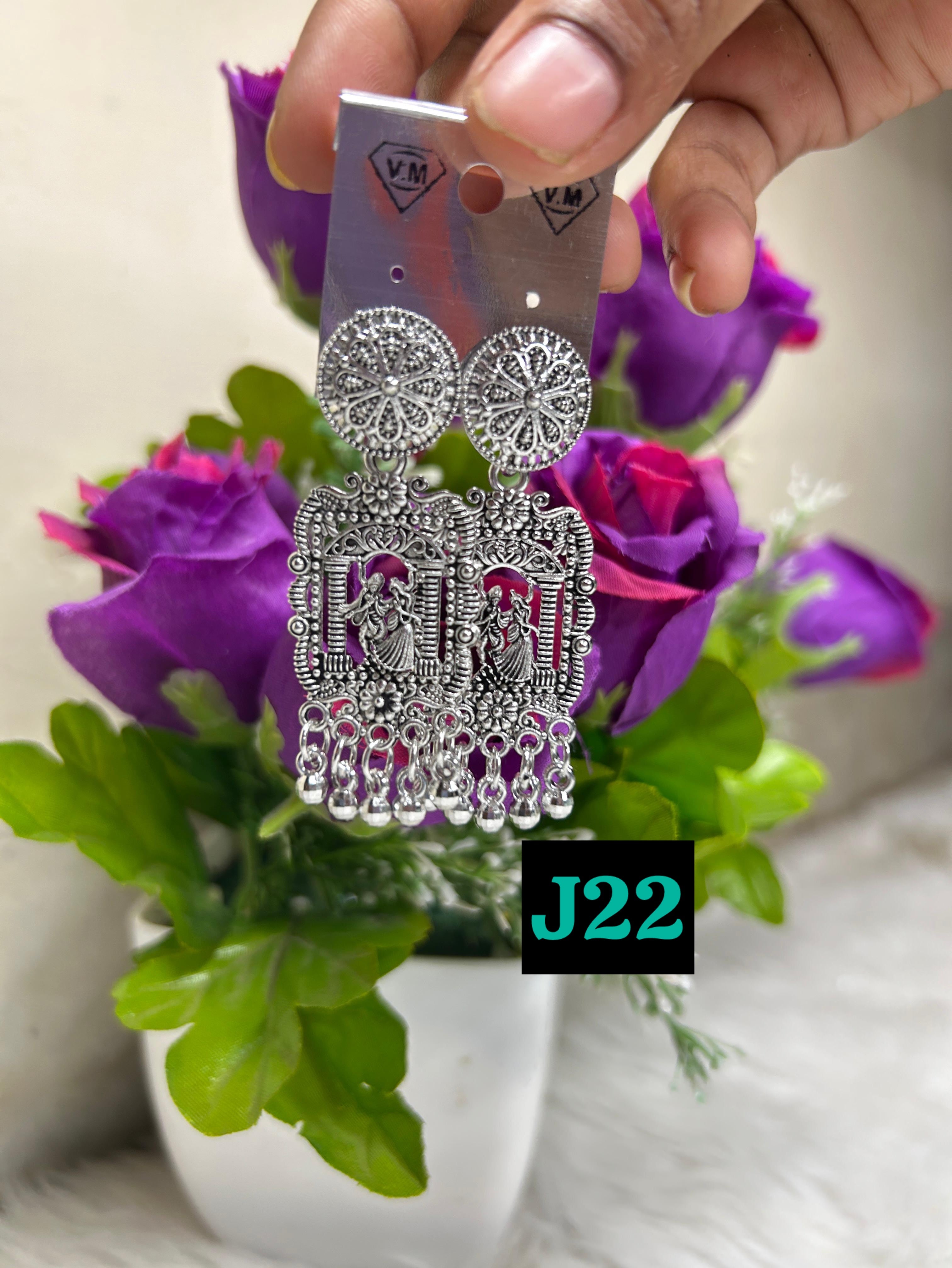 Shahi Combo of 15 Designer Jhumkas