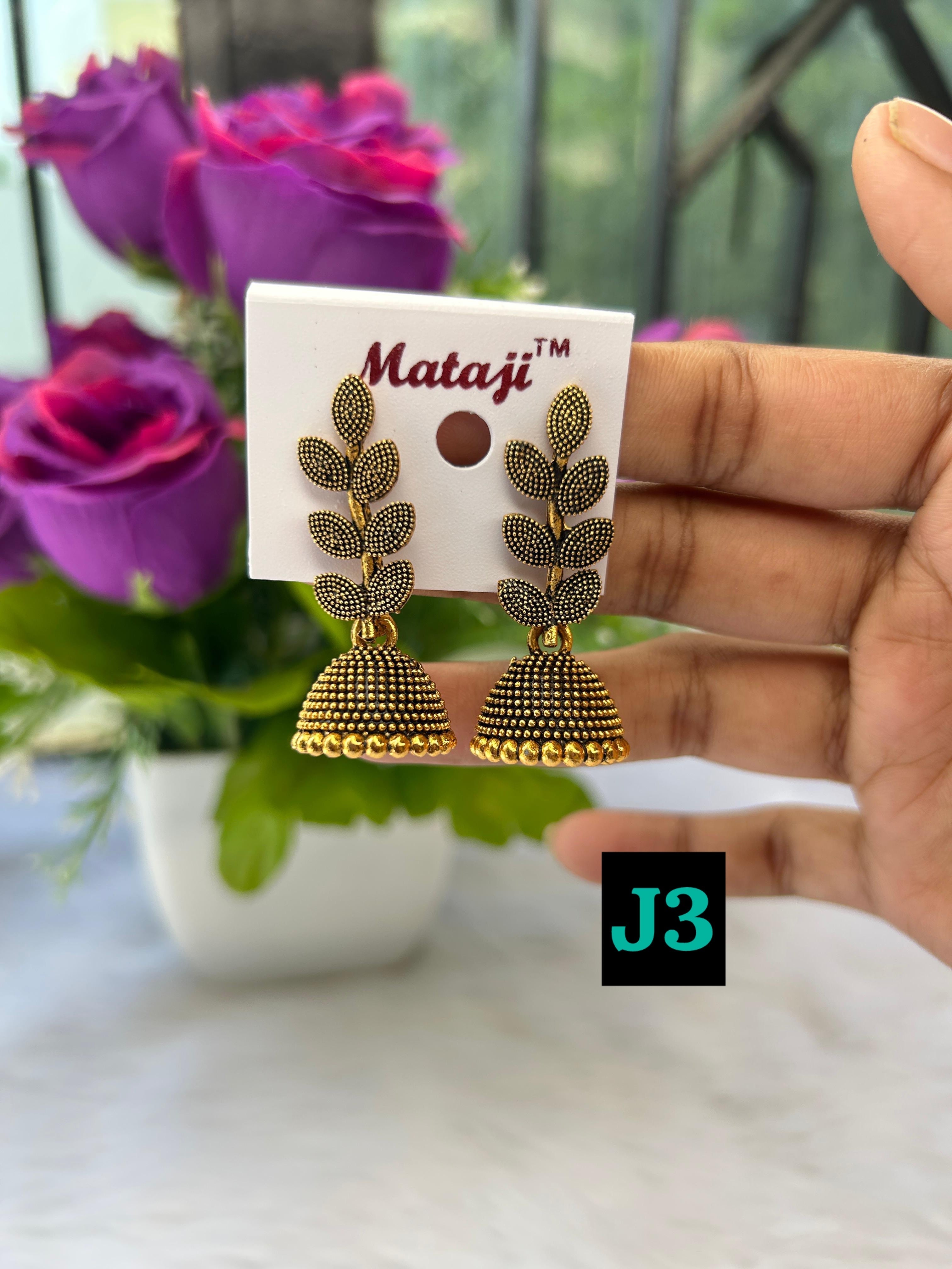 Shahi Combo of 15 Designer Jhumkas