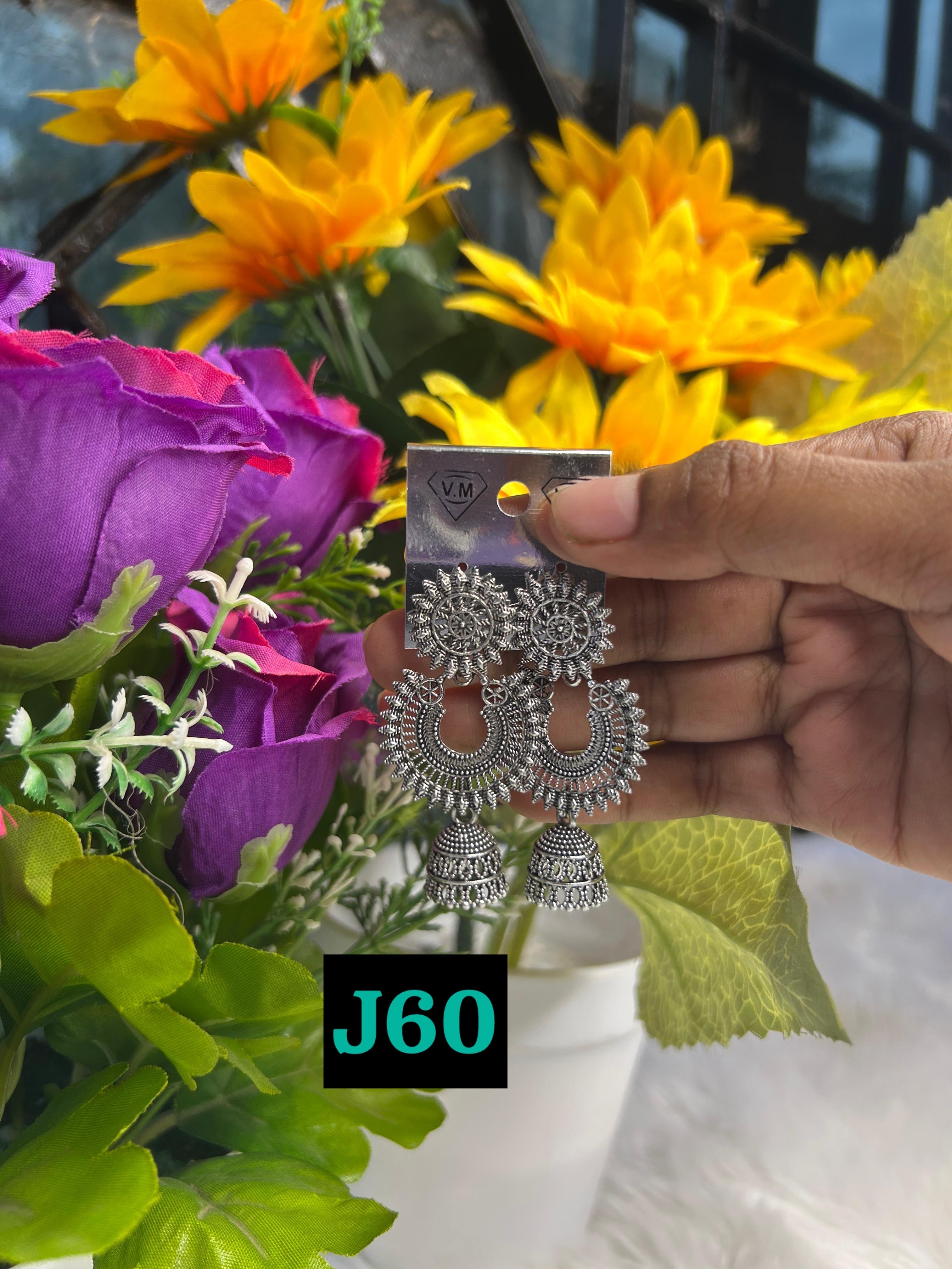 Shahi Combo of 15 Designer Jhumkas