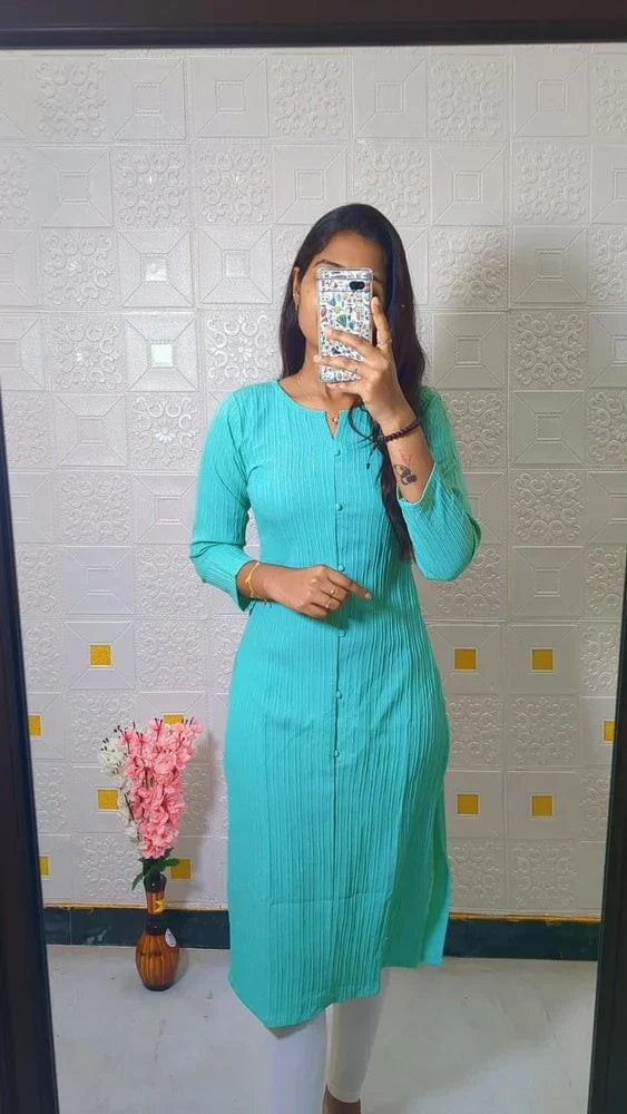 Pop corn Kurties combo of 8