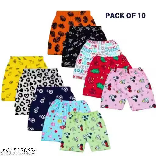 12 piece Boys & Girls Shorts Combo