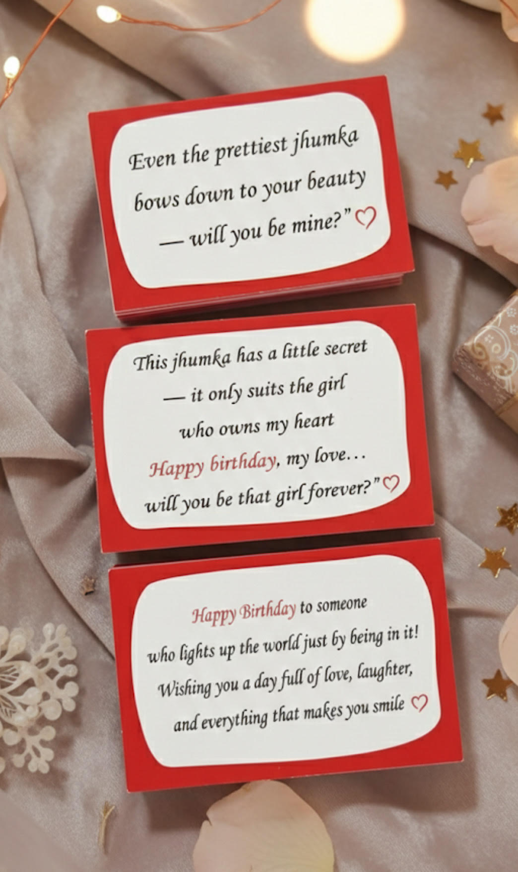 Oxidised Jhumka for her