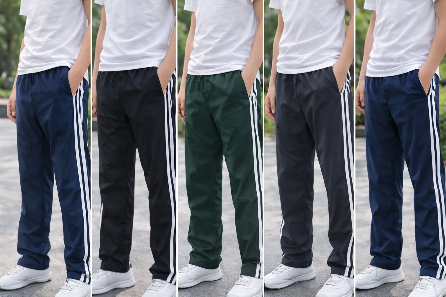 5 piece Baggy track pants